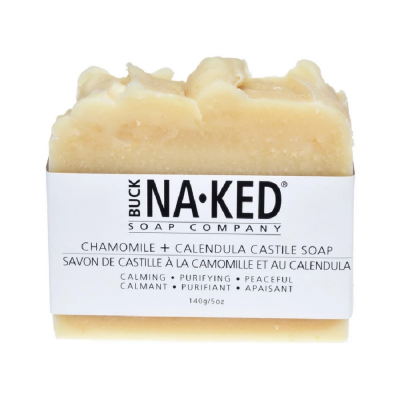 Chamomile & Calendula Castile Soap - Buck Naked 